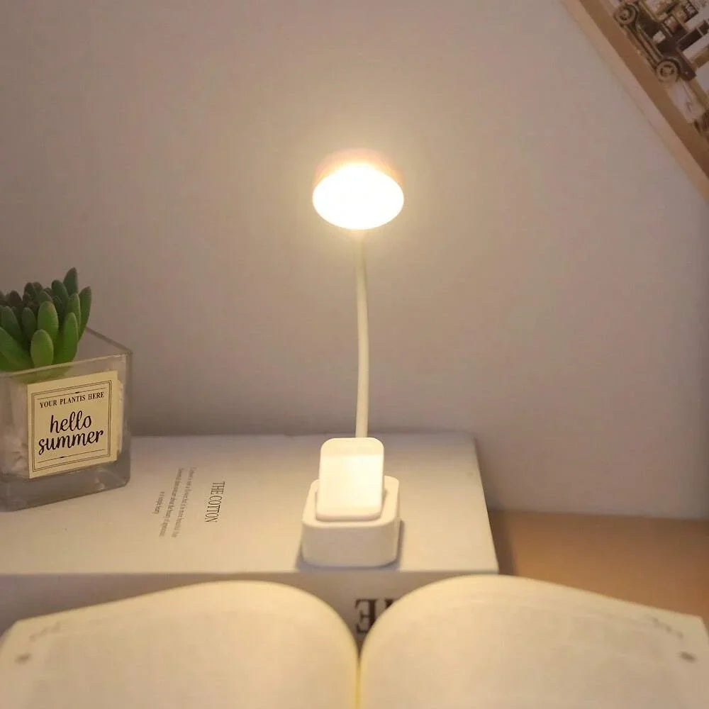 Lampe de lecture à clip Eclipse, rechargeable USB